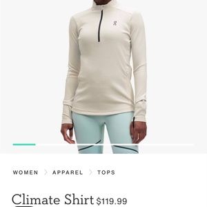 On Running Climate Shirt